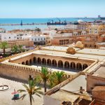 Wielki meczet, widok z góry, Tunezja, Sousse